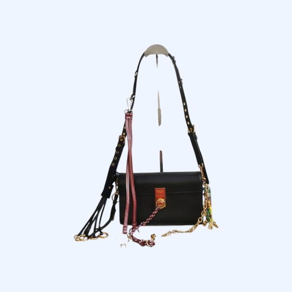 [ Prada ] 프라다 소프트 사운드 가죽 숄더백 스몰