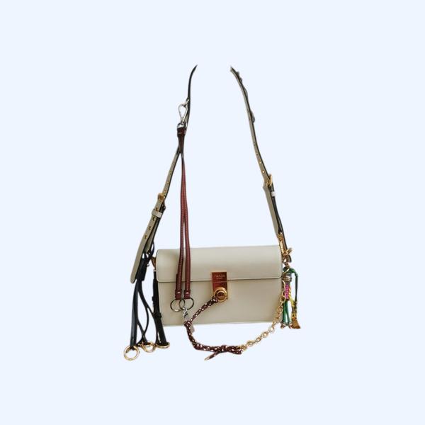 [ Prada ] 프라다 소프트 사운드 가죽 숄더백 스몰