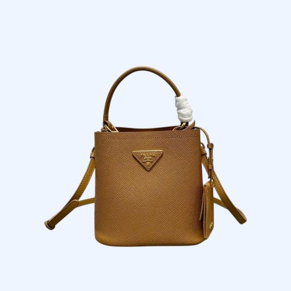 [ Prada ] 프라다 파니에 사피아노 가죽 미니백