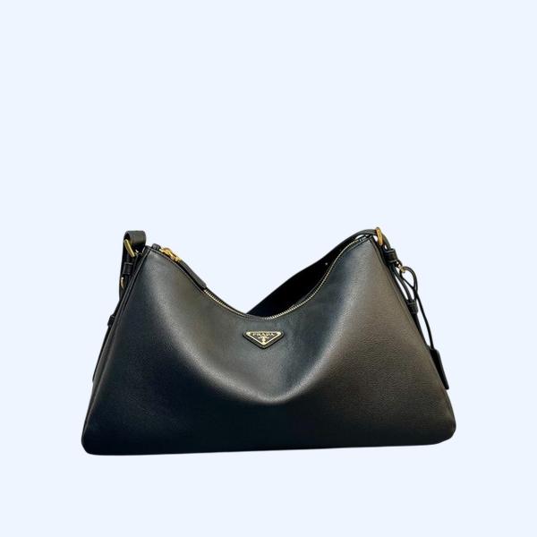 [ Prada ] 프라다 에메 라지 가죽 숄더백