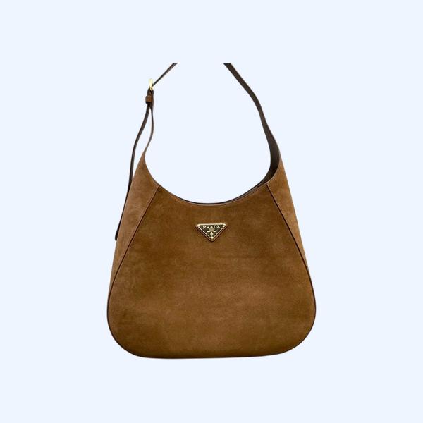 [ Prada ] 프라다 스웨이드 숄더백