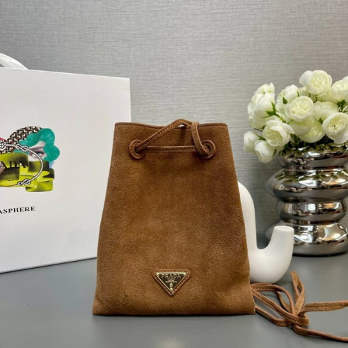 [ Prada ] 프라다 스웨이드 미니백