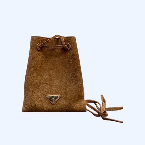 [ Prada ] 프라다 스웨이드 미니백