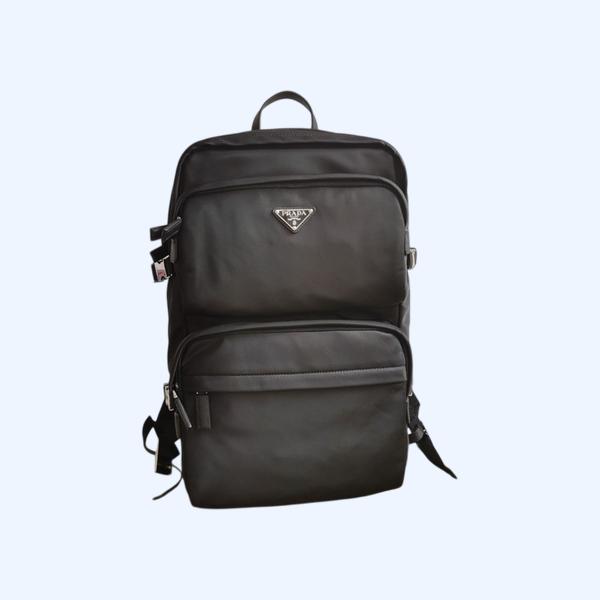 [ Prada ] 프라다 리나일론 및 사피아노 가죽 백팩