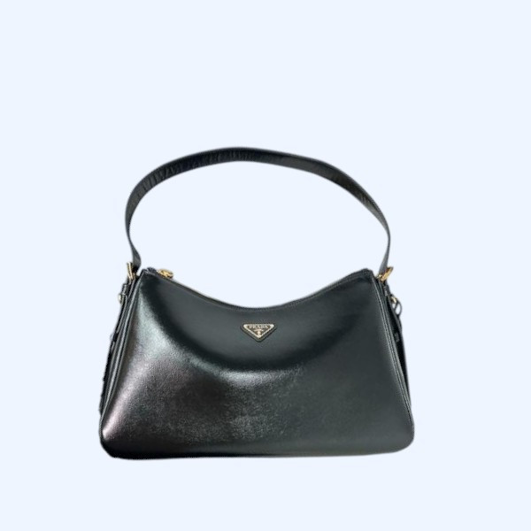 [ Prada ] 프라다 에메 라지 가죽 숄더백