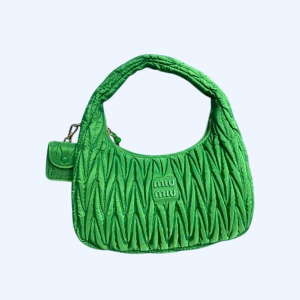[ 미우미우 ] 마테라쎄 나파 가죽 호보백