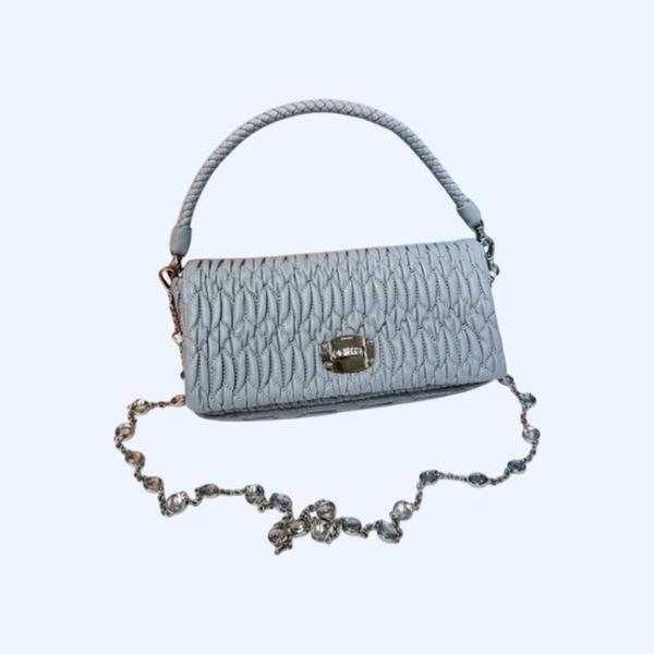 [ 미우미우 ] 크리스탈 클로케 숄더백