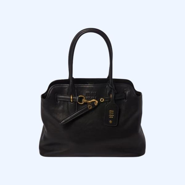 [ 미우미우 ] 아방뛰르 나파 가죽 백