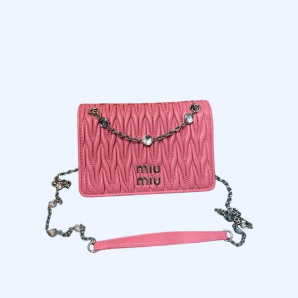 [ 미우미우 ] 마테라쎄 나파 레더 미니백