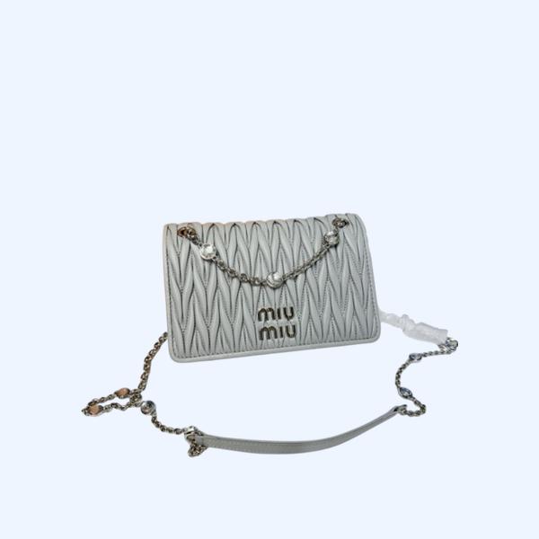 [ 미우미우 ] 마테라쎄 나파 레더 미니백