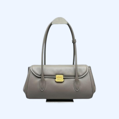 [ 미우미우 ] 레더 숄더백 라지