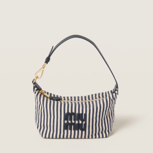 [ 미우미우 ] 스피릿 패브릭 미니 백