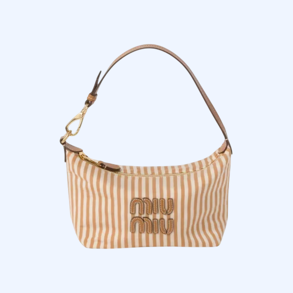 [ 미우미우 ] 스피릿 패브릭 미니 백