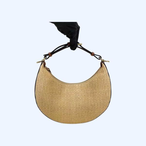 [Fendi] 펜디 그라피 내추럴 스트로 백 스몰