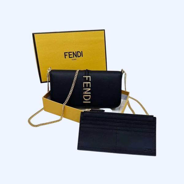 [Fendi] 펜디 그라피 체인 지갑
