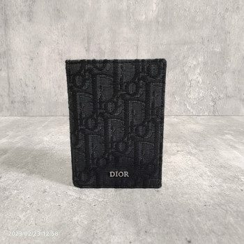 [Dior] 디올 버티컬 2단 카드 지갑