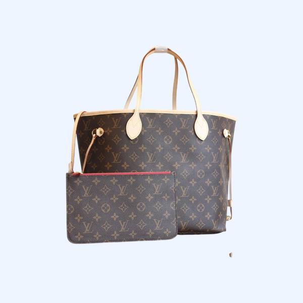 [ LV ] 네버풀 반둘리에 인사이드 아웃 모노그램 MM