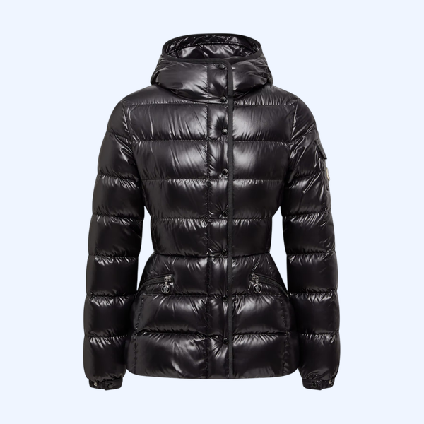 Barante 후드 쇼트 다운 재킷