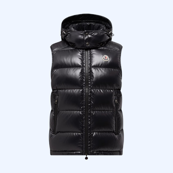 Bormes 후드 다운 베스트