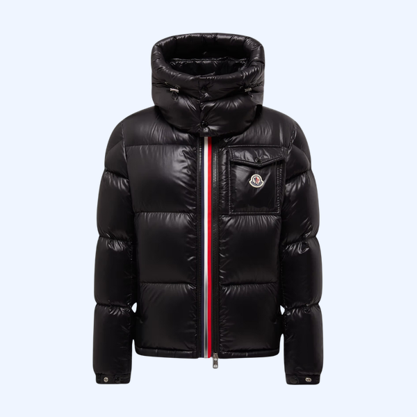 Montbeliard 후드 쇼트 다운 재킷