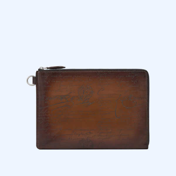 니노 GM 스크리토 레더 클러치