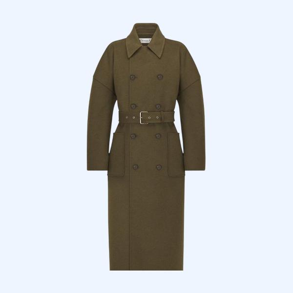 벨트 롱 코트 (2color)