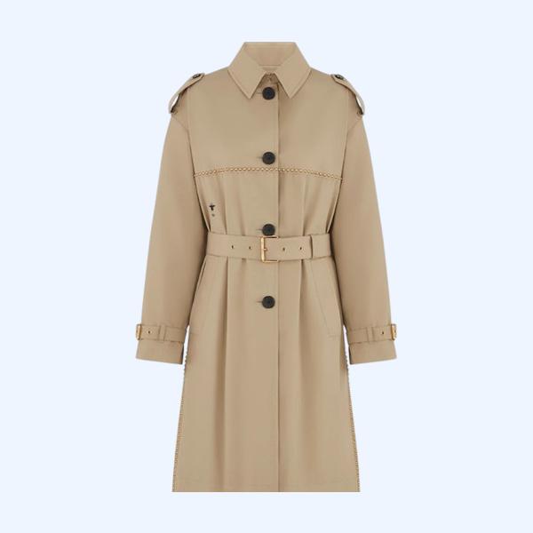 자수 트렌치 코트 (2color)