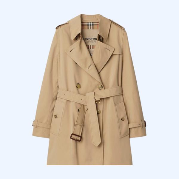 쇼트 켄징턴 헤리티지 트렌치코트