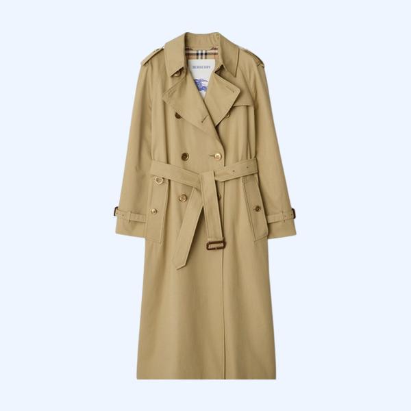 롱 개버딘 워털루 트렌치코트 (3color)