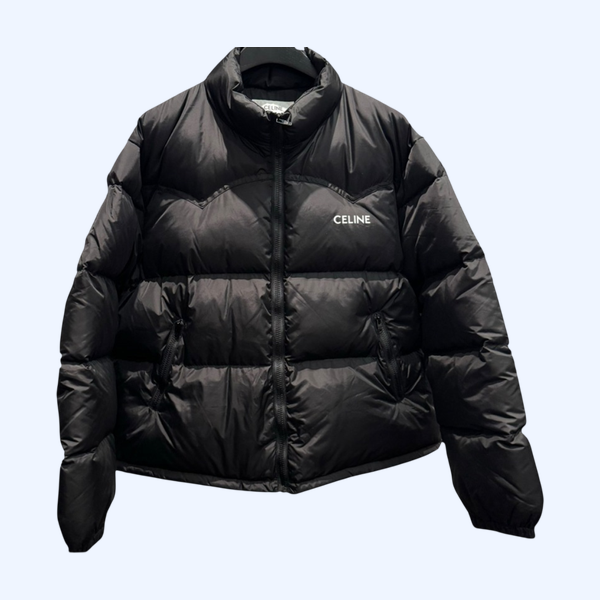 로고 쇼트 패딩 (2color)