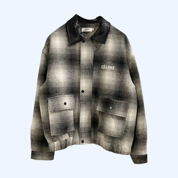 로고 쇼트 코트