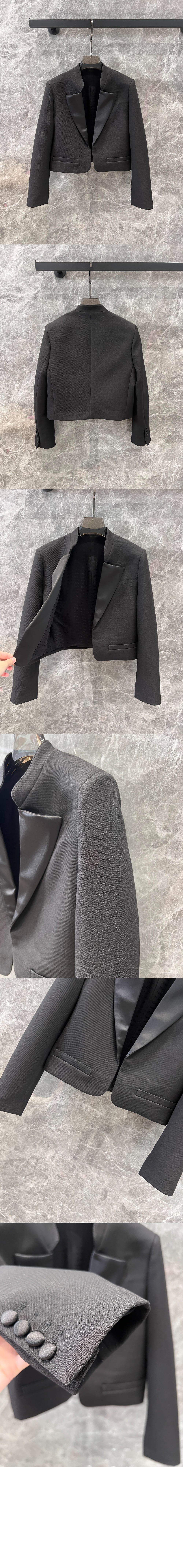 미러급레플리카사이트 | 명품레플리카 전문 쇼핑몰 | 딥퀄 - 더블 크레이프 새틴 재킷 > 셀린느