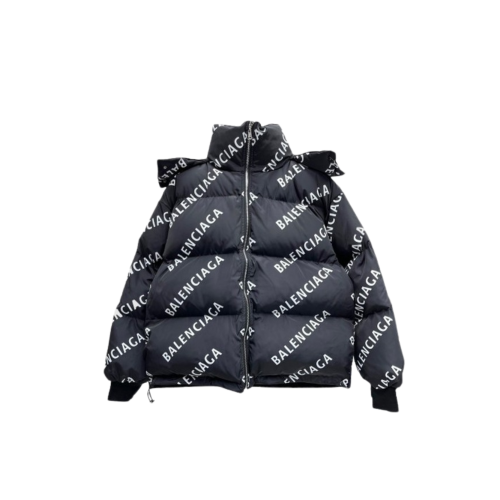 후드 쇼트 다운 재킷