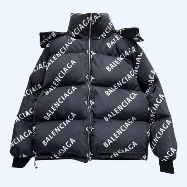 후드 쇼트 다운 재킷