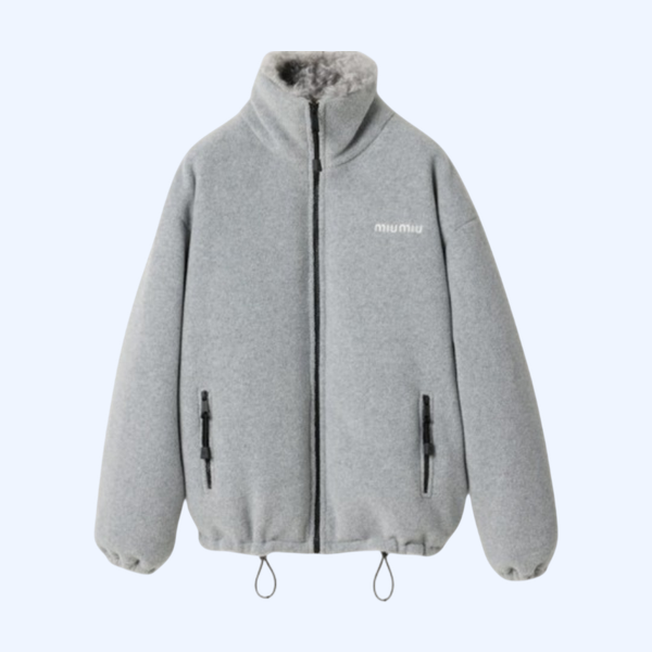 플리스 다운 재킷