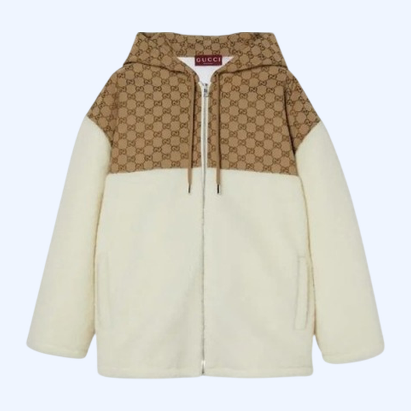 지퍼 털 후드 재킷