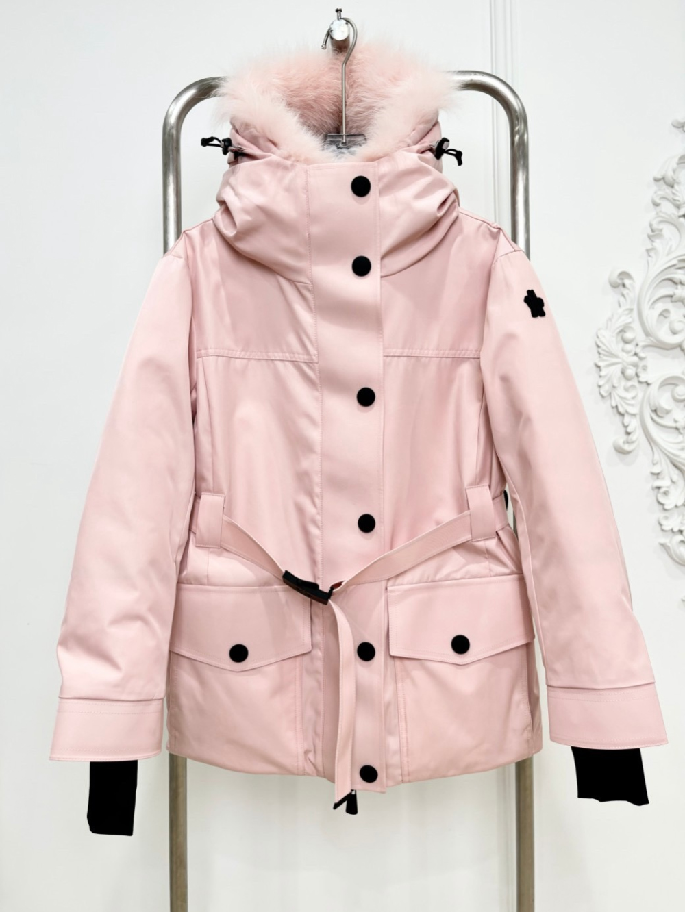 패딩 베이비핑크 색상 이미지-S1L28