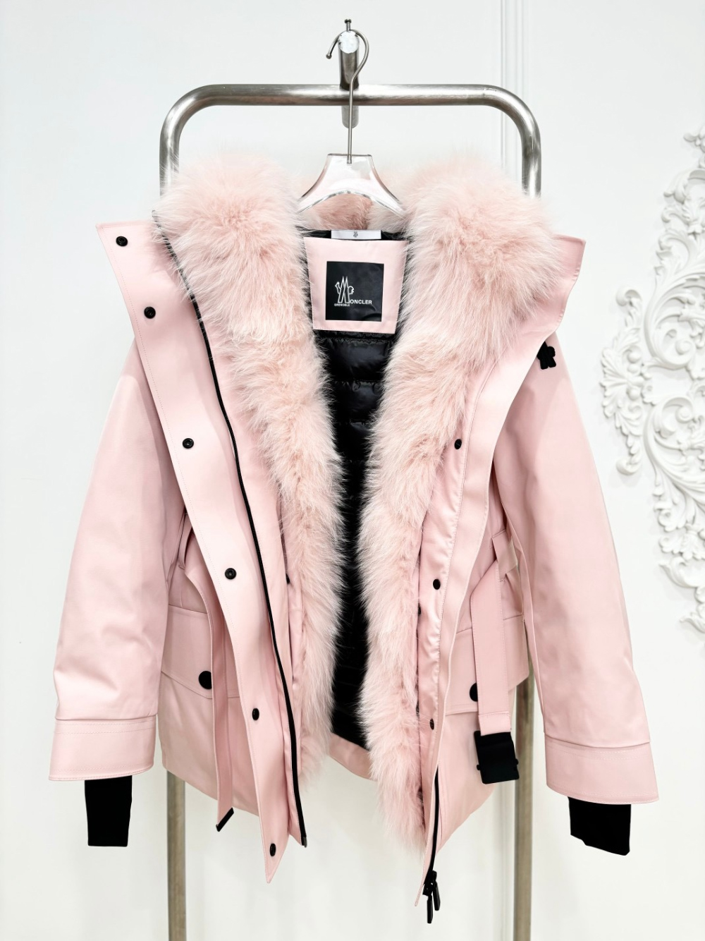 패딩 베이비핑크 색상 이미지-S1L29