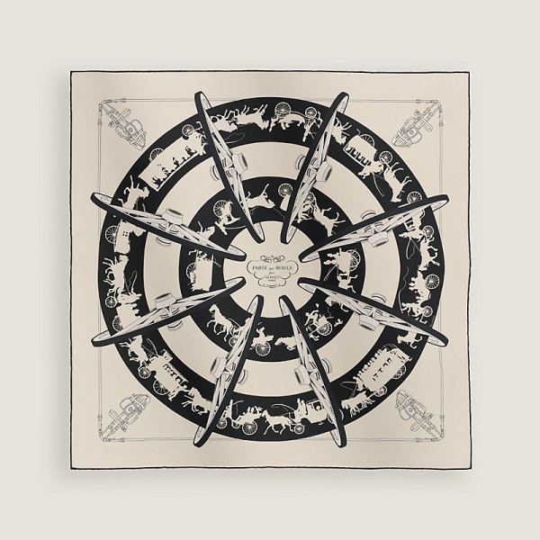 Paris Qui Roule 스카프 70