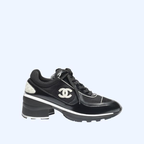 샤넬 믹스드 파이버 샤이니 스니커즈킨