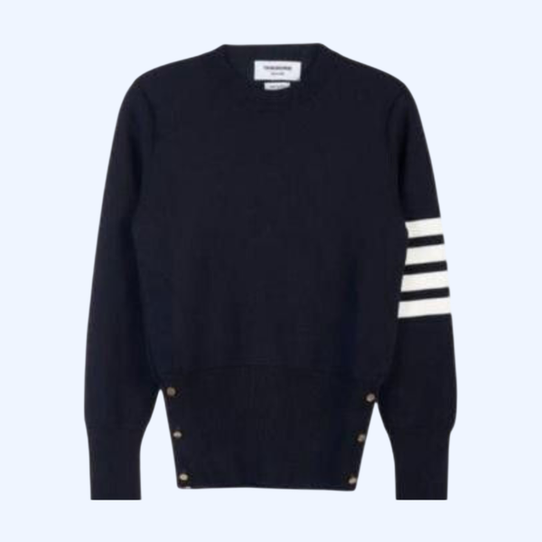 4바 스트라이프 밀라노스티치 니트