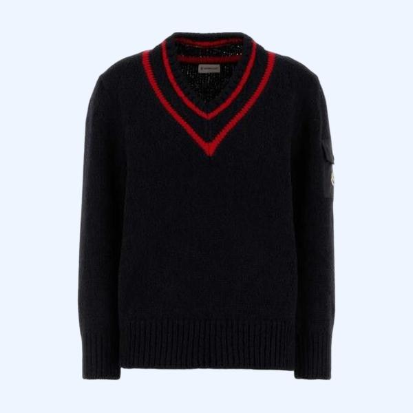 MONCLER 몽클레어 네이비 니트