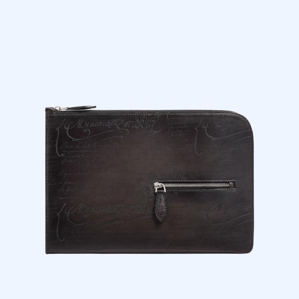 니노 TGM 스크리토 레더 클러치