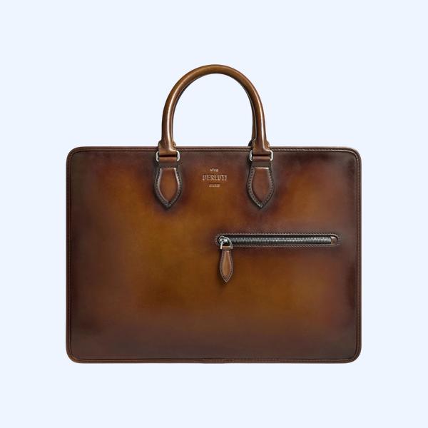 두 주르 레더 브리프케이스 