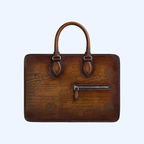 원 주르 미니 레더 브리프케이스