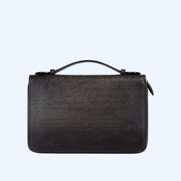 이타우바 그라디언트 스크리토 레더 파우치