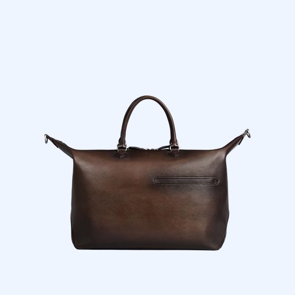 투주르 소프트 레더 지퍼 트래블 백