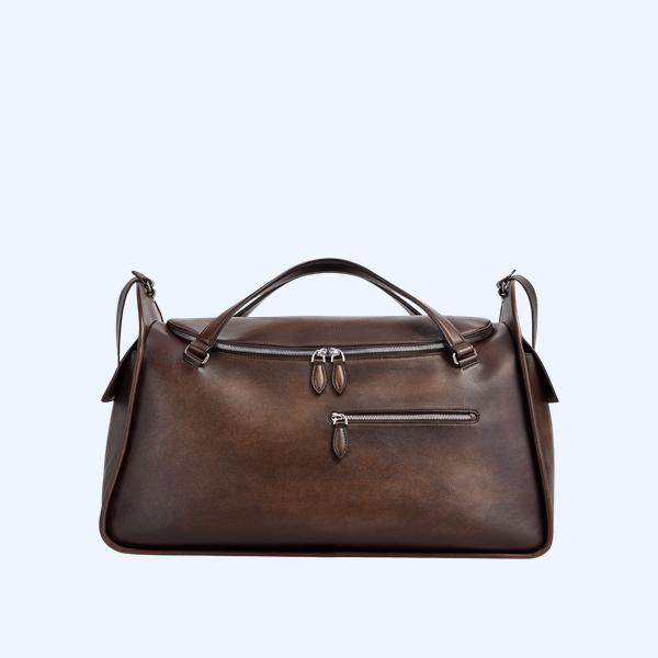 페리플 위크엔더 레더 트래블 백