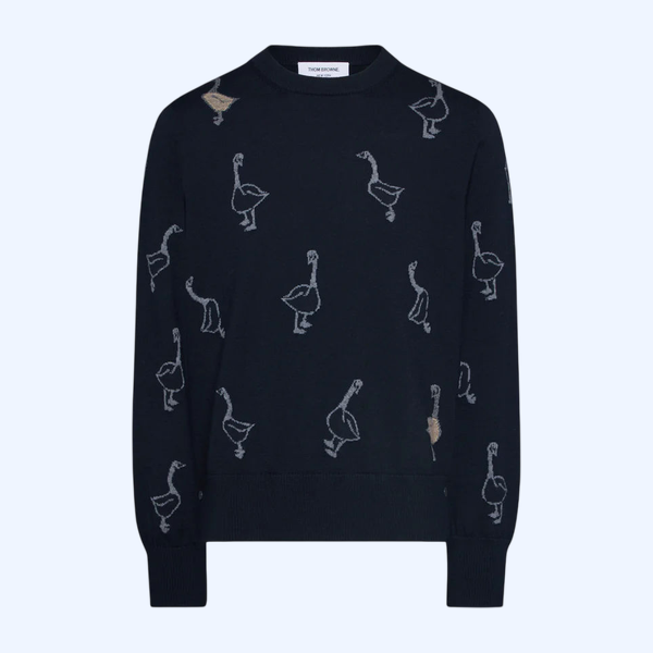 기스 인타르시아 메리노 울 릴렉스 핏 풀오버