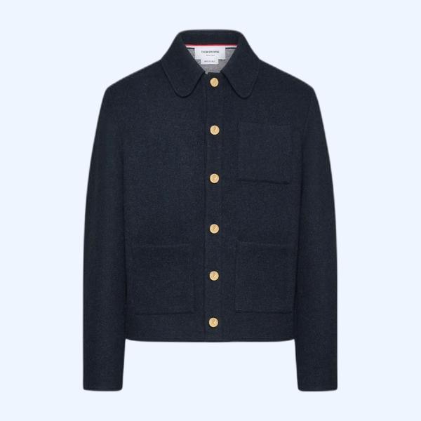 캐시미어 더블 페이스 재킷